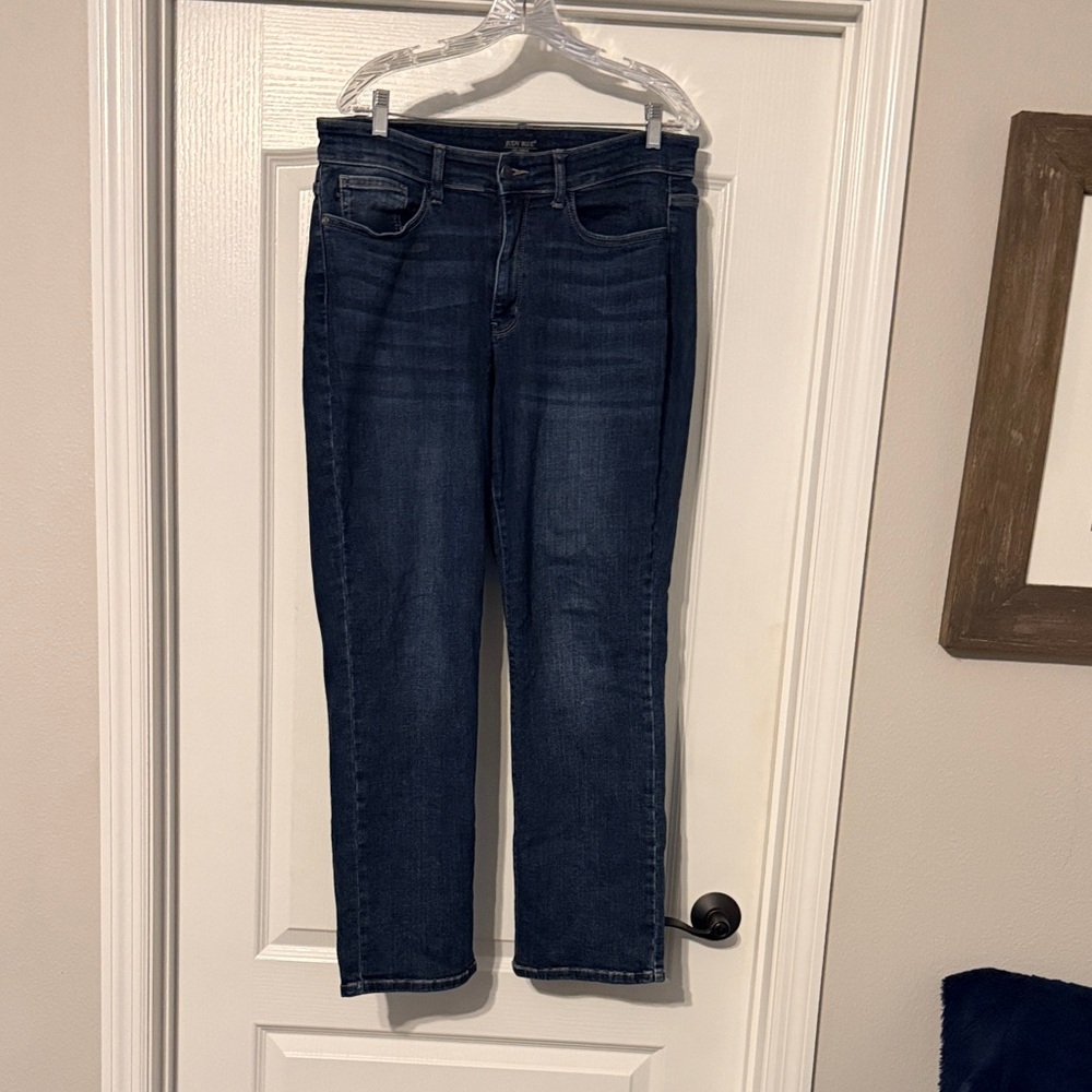 Judy Blue Dark Blue Straight Leg Jeans